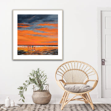 Shoreline conversation | Paper Print