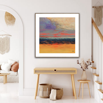 Shoreline Emberglow | Paper Print