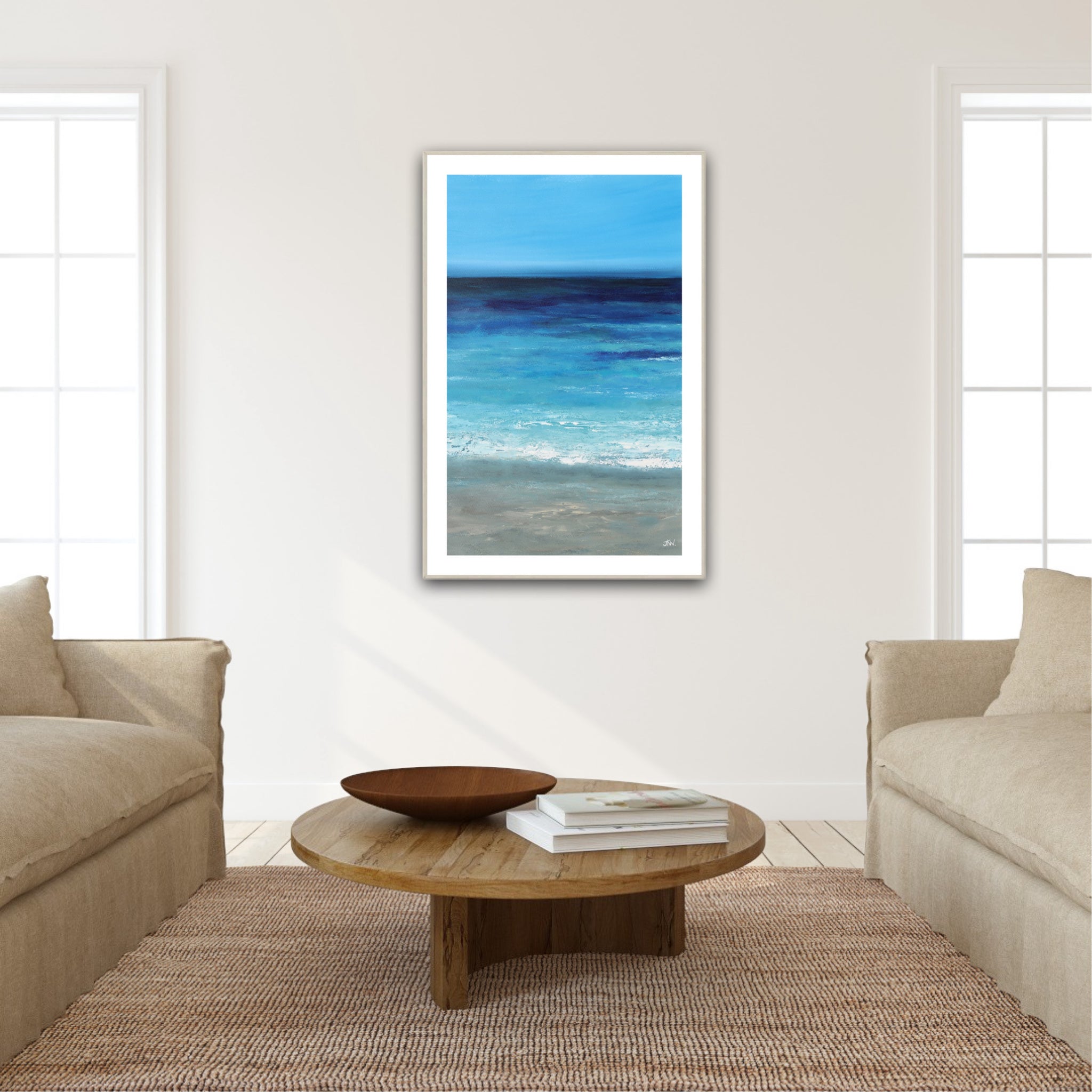 Quiet sea | Paper Print