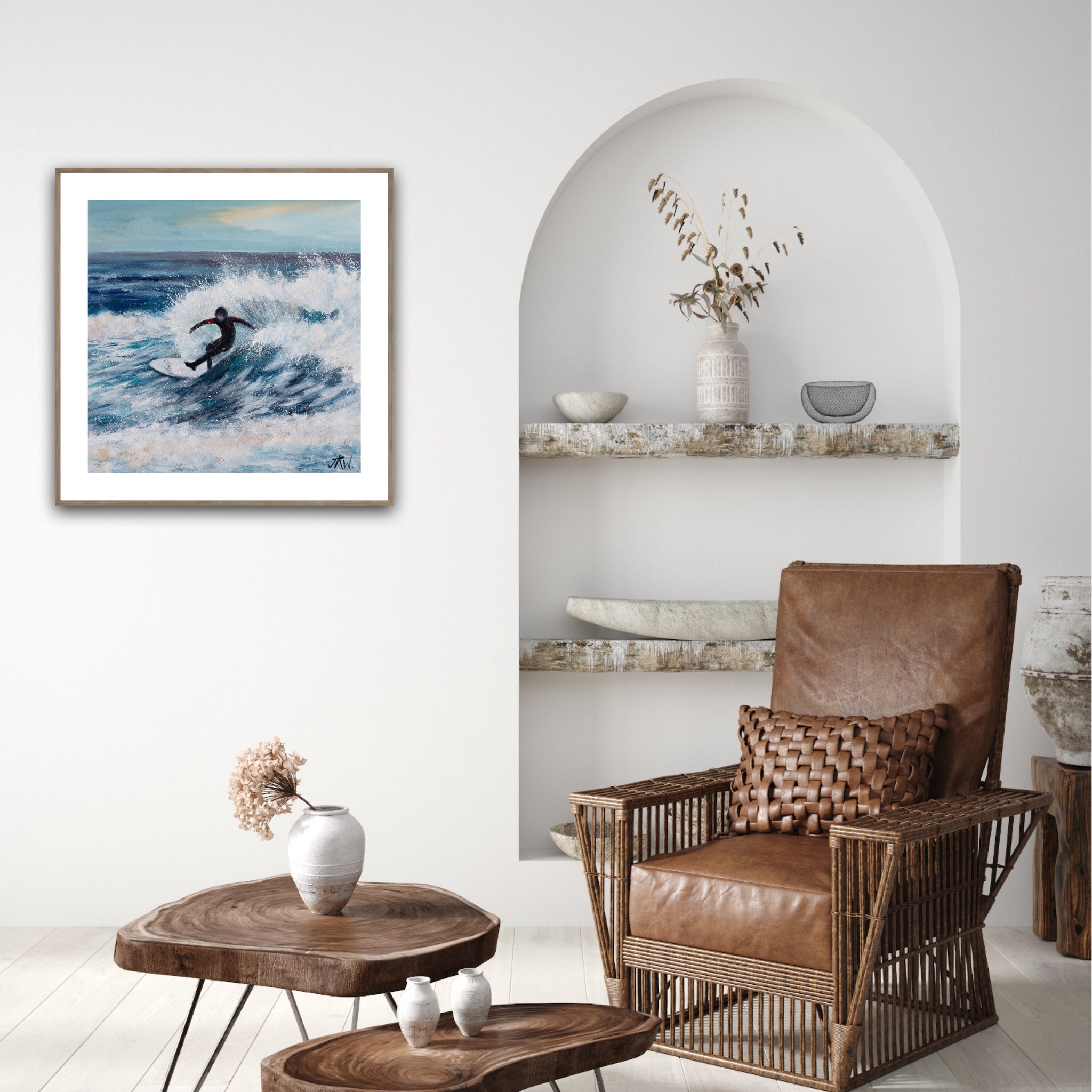 Balance and Fury | Paper Print