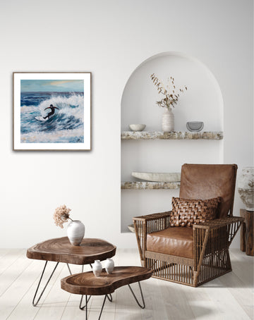 Balance and Fury | Paper Print