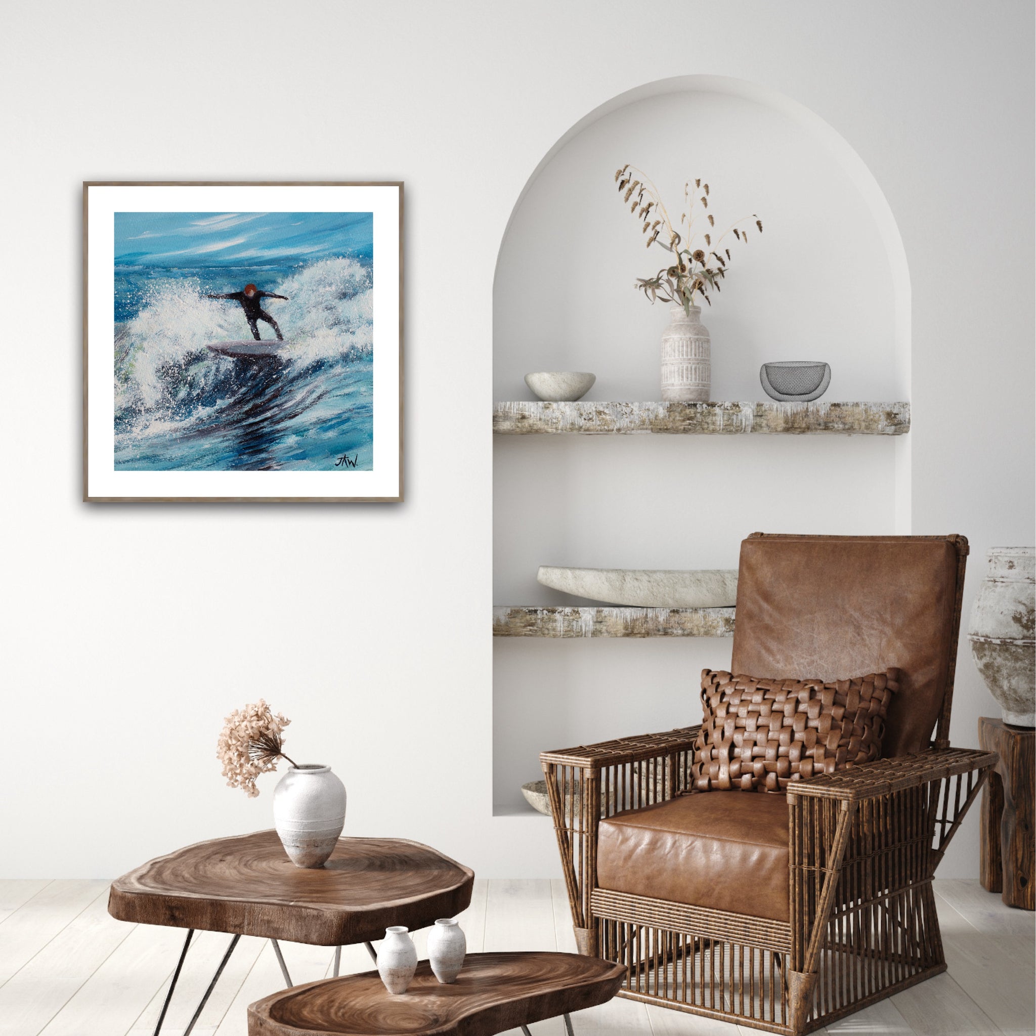 Riding the Wave | Paper Print