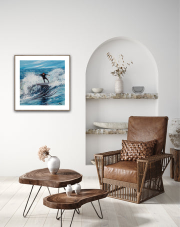 Riding the Wave | Paper Print