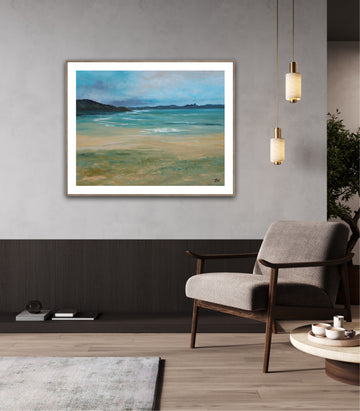 Tranquil Wategos Beach | Paper Print