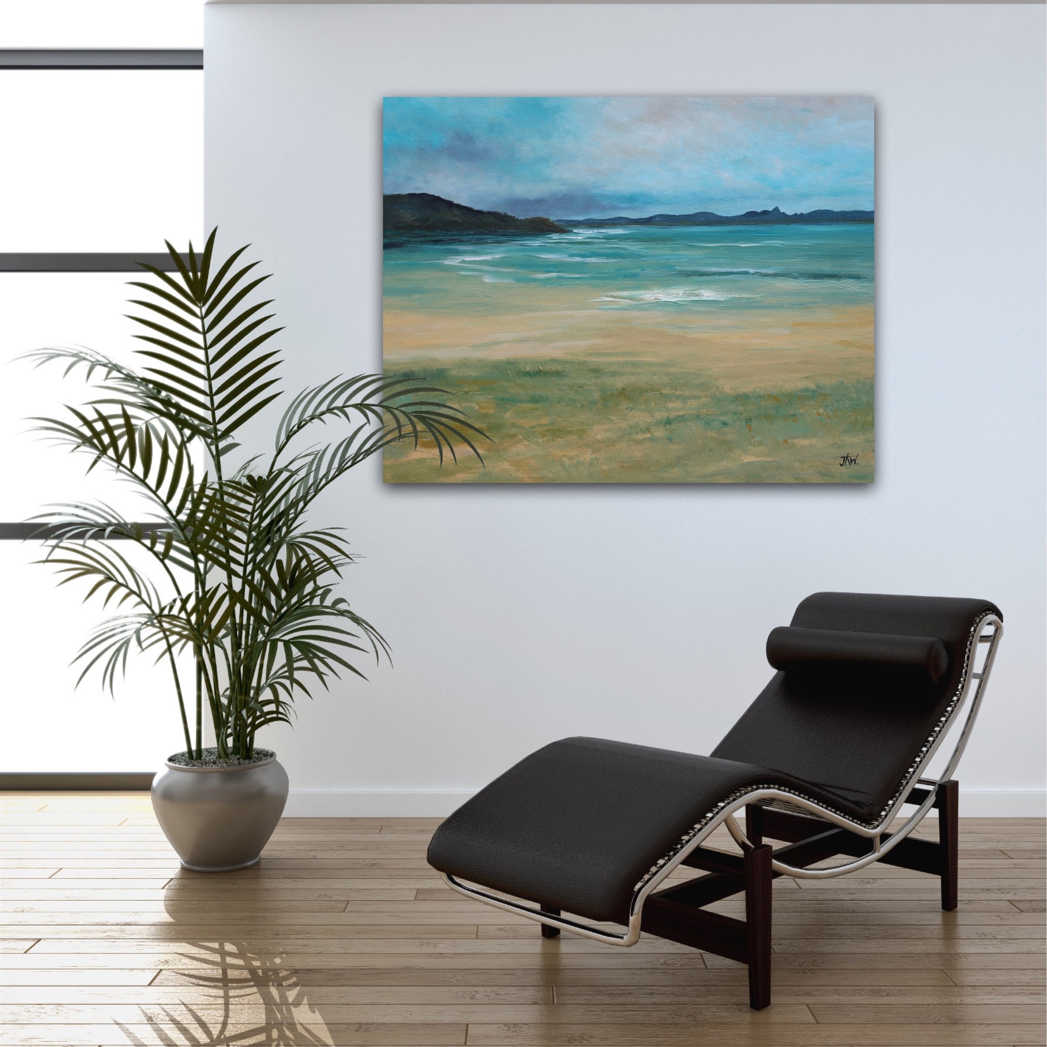 Tranquil Wategos Beach | Canvas Print