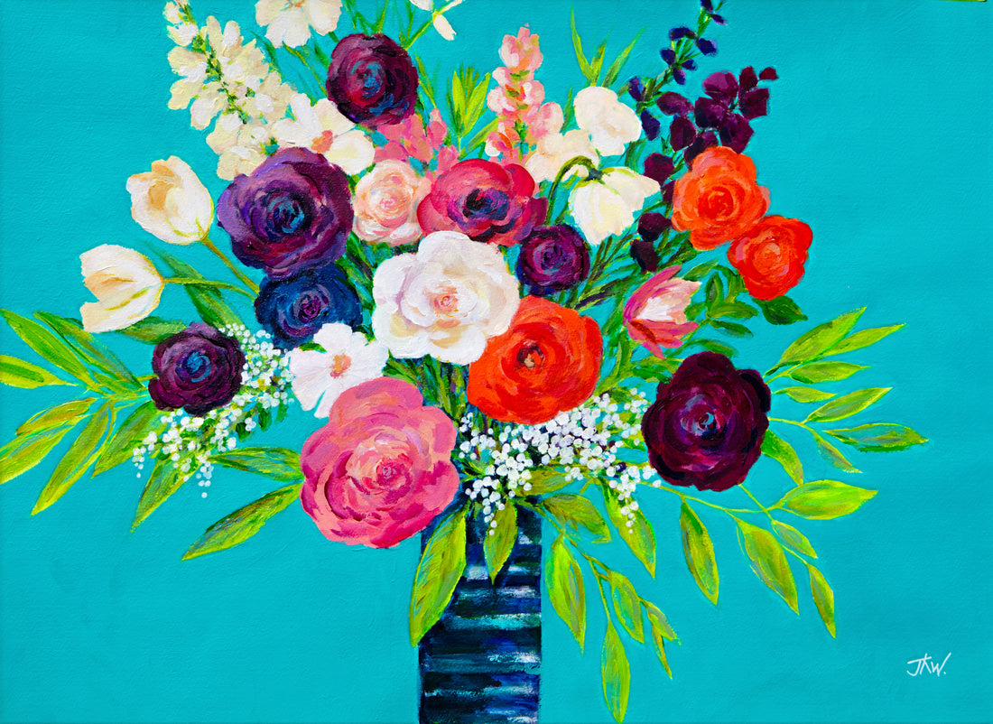 Floral Rhapsody | Canvas Print