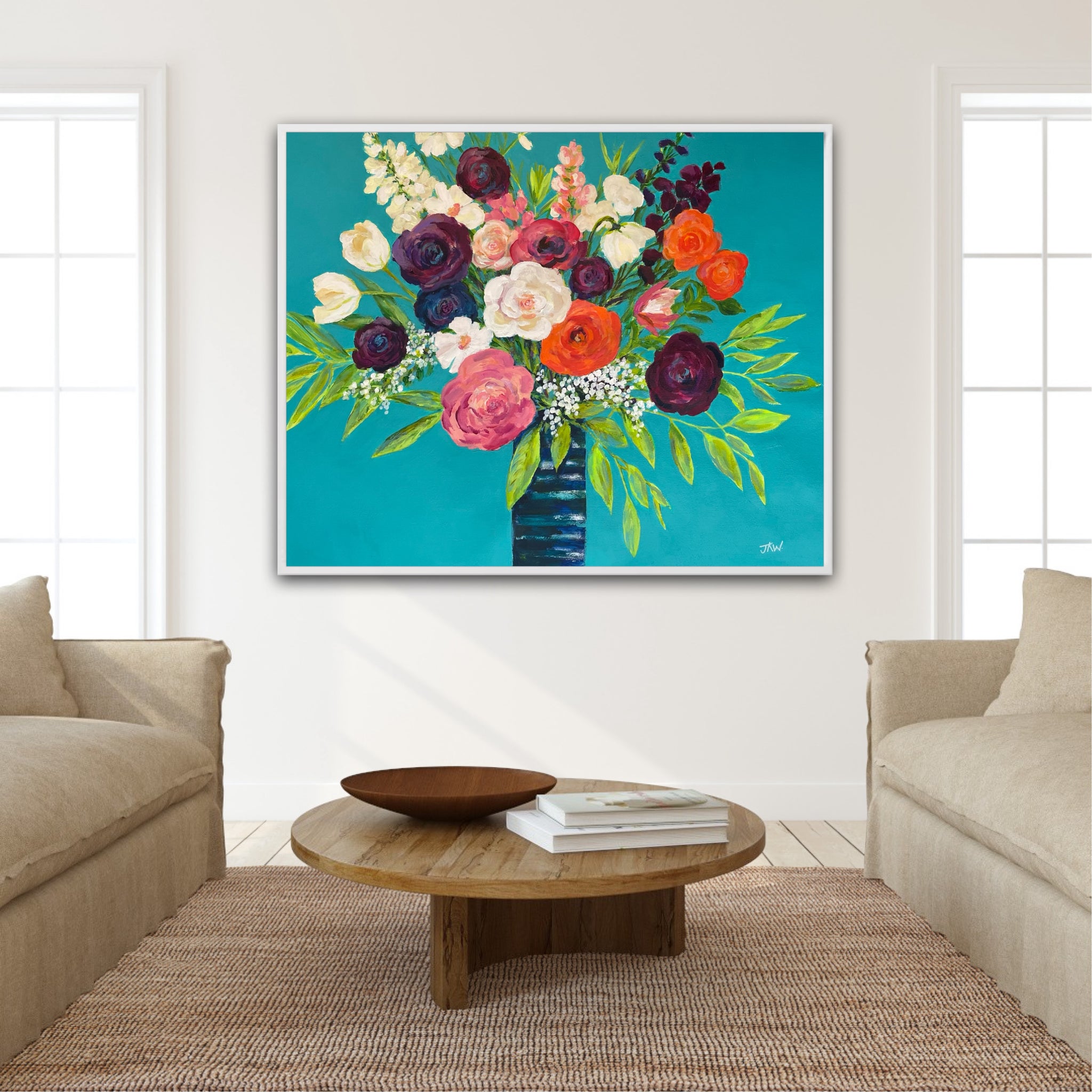 Floral Rhapsody | Canvas Print