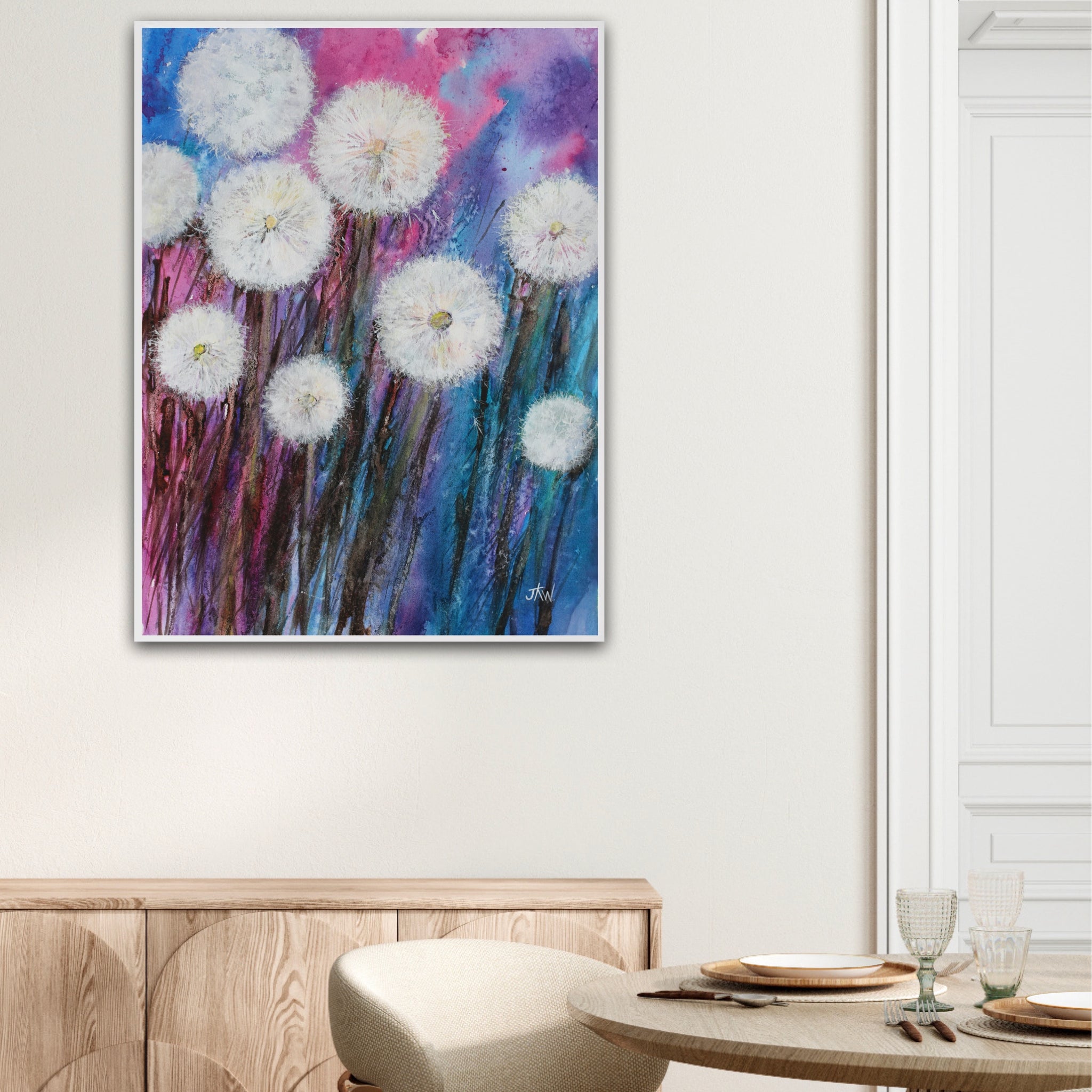 Whispering Clocks | Canvas Print