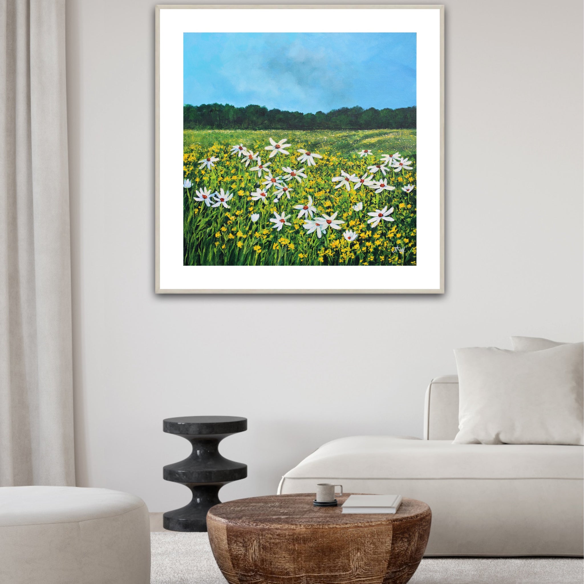 Dancing Daisies | Paper Print