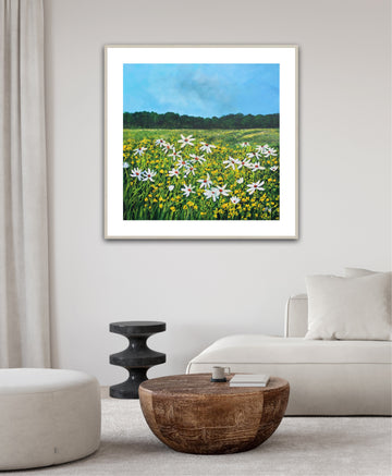 Dancing Daisies | Paper Print