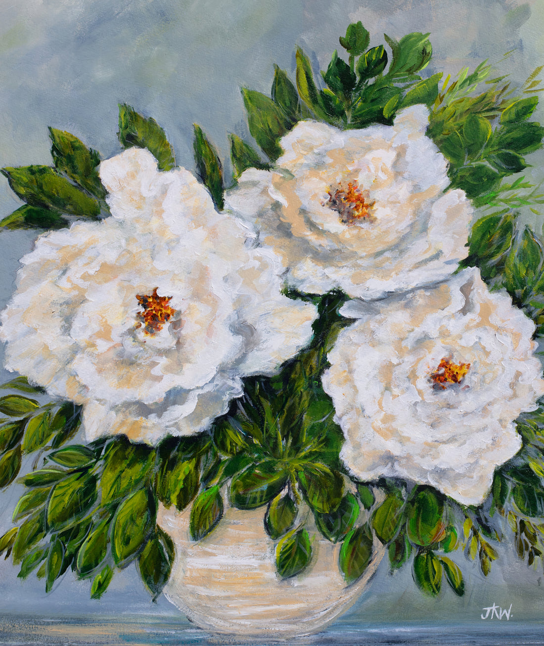 Whispers in Ivory | Canvas Print