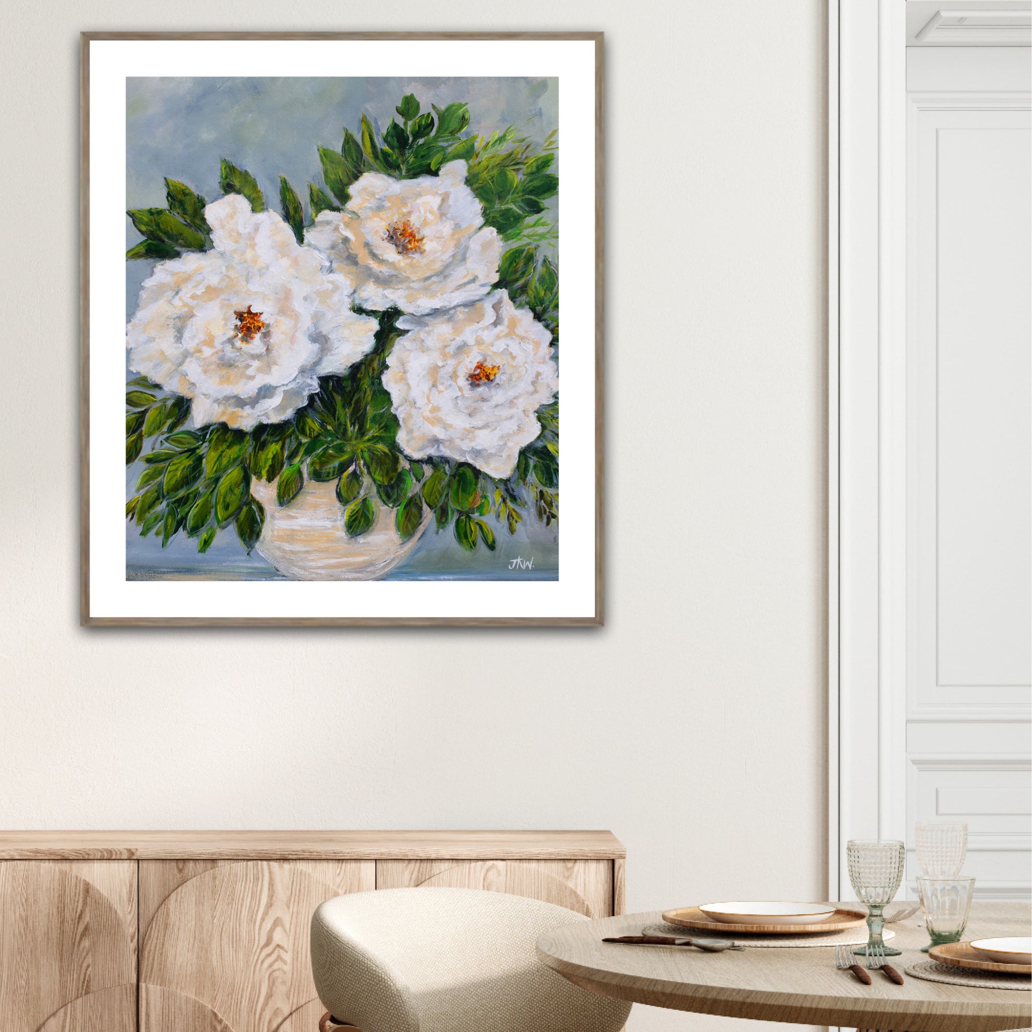 Whispers in Ivory | Paper Print