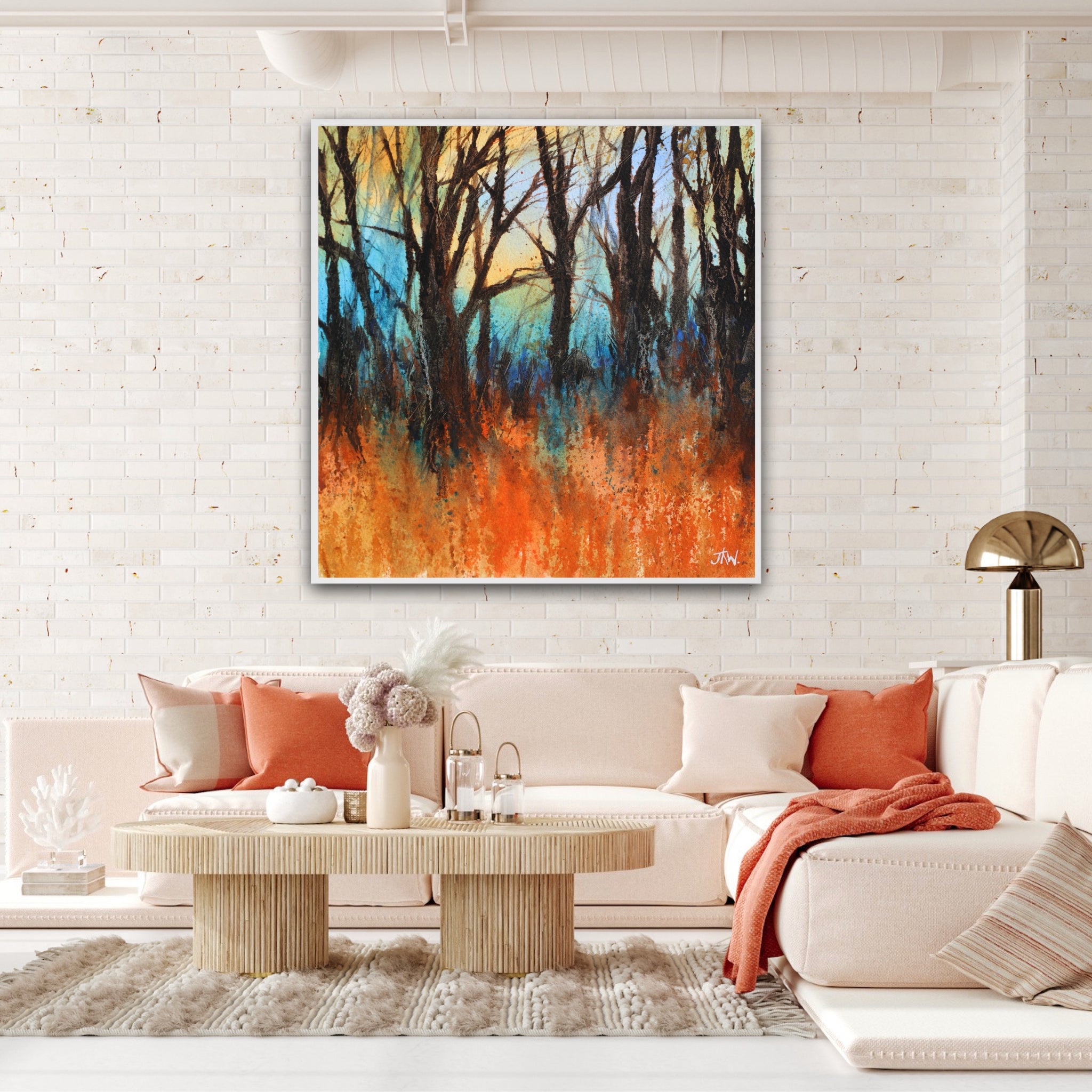 Embers of Autumn | Canvas Print