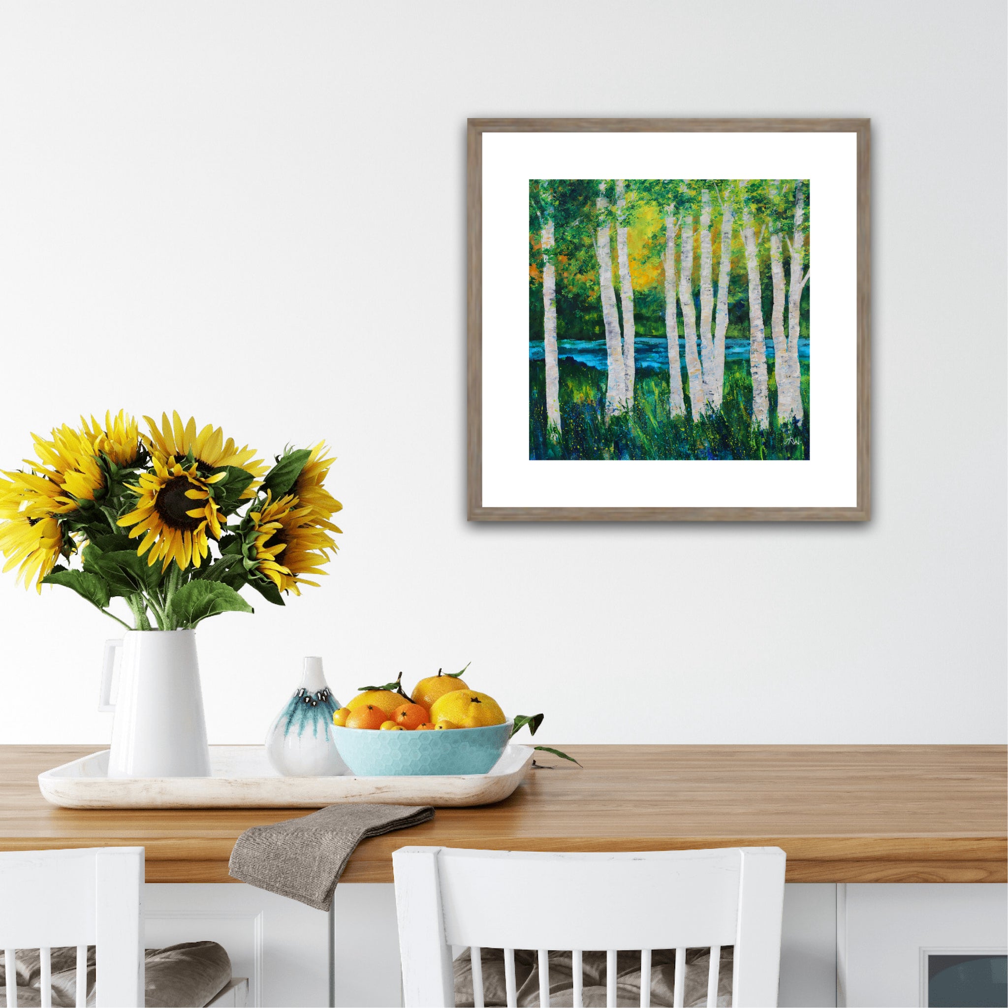 Whispers through the Birch Grove