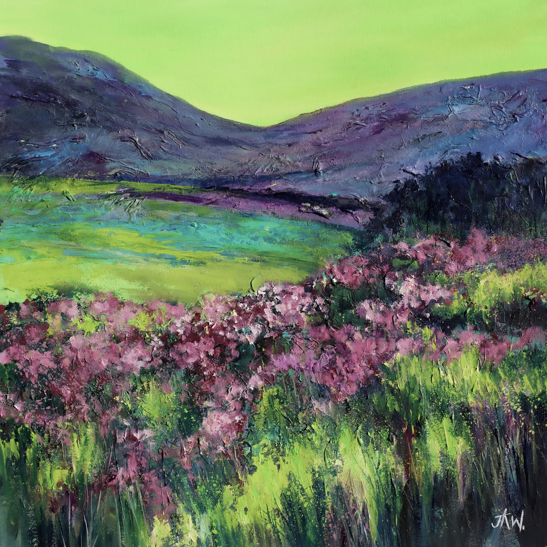 Highland heather | Canvas Print