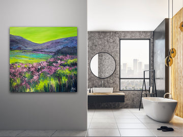 Highland heather | Canvas Print