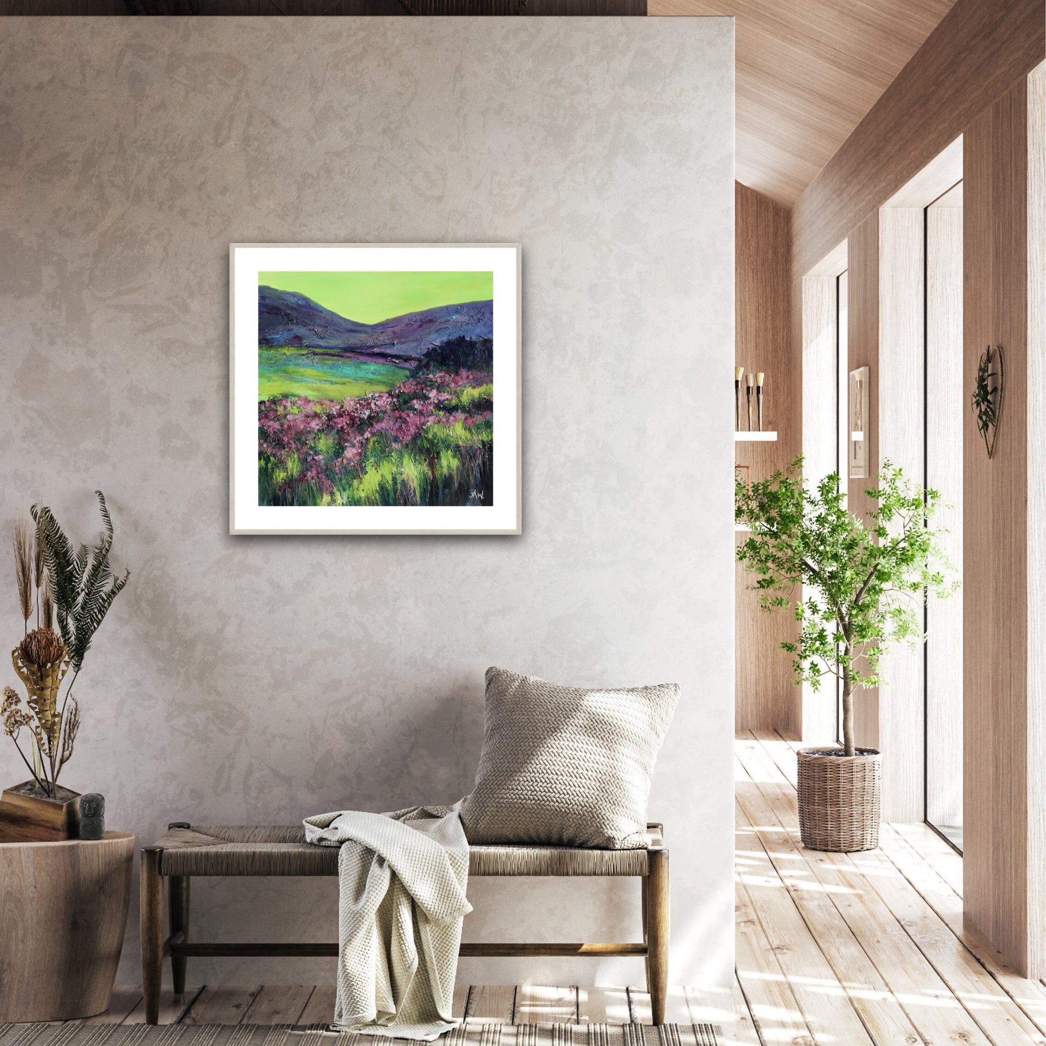 Highland heather | Paper Print