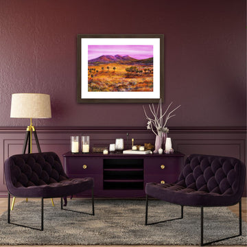 Dusk over Mount Sonder