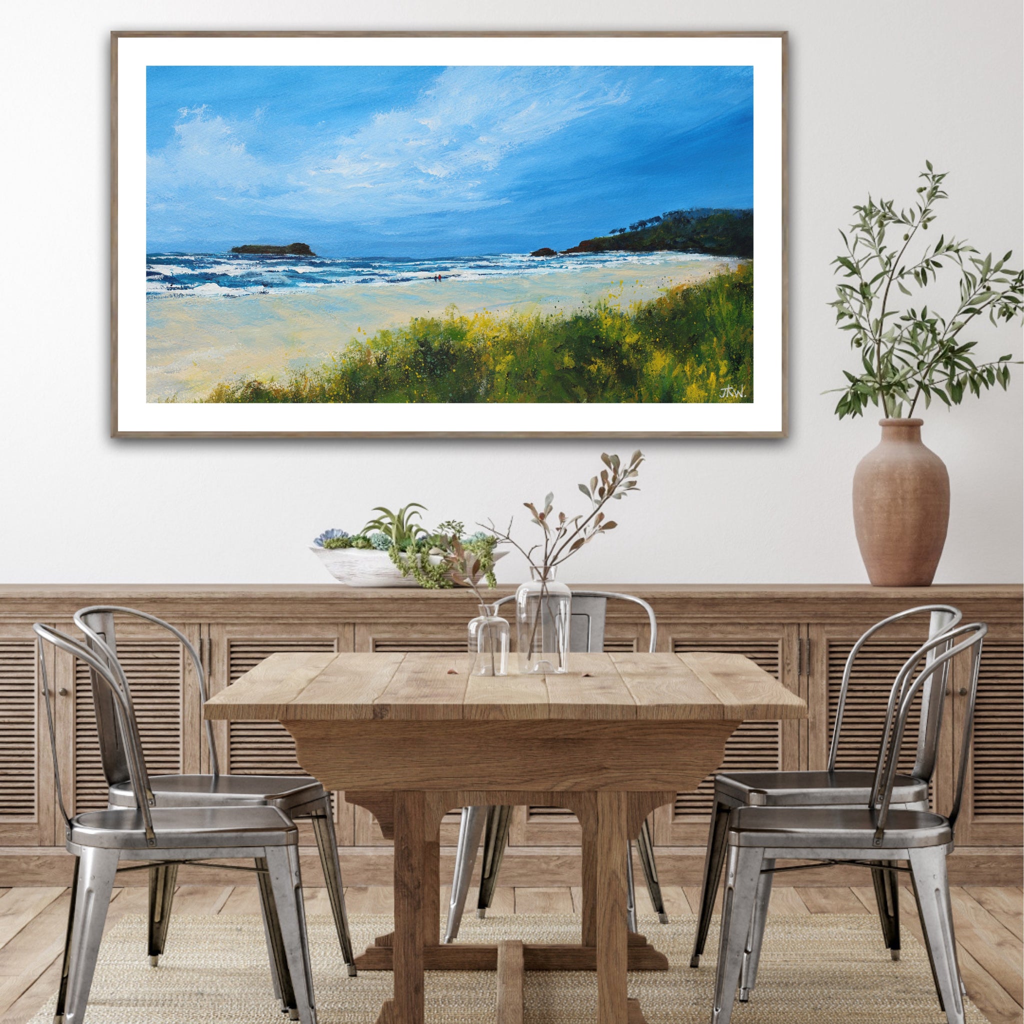 Fingal Beach | Paper Print