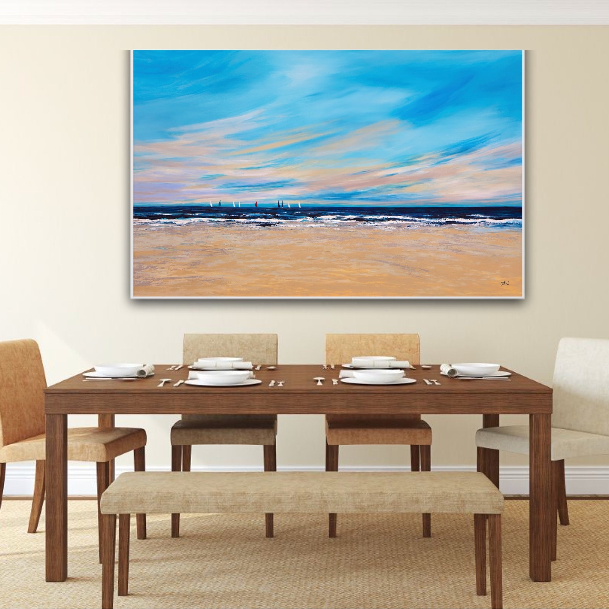Morning Regatta | Canvas Print