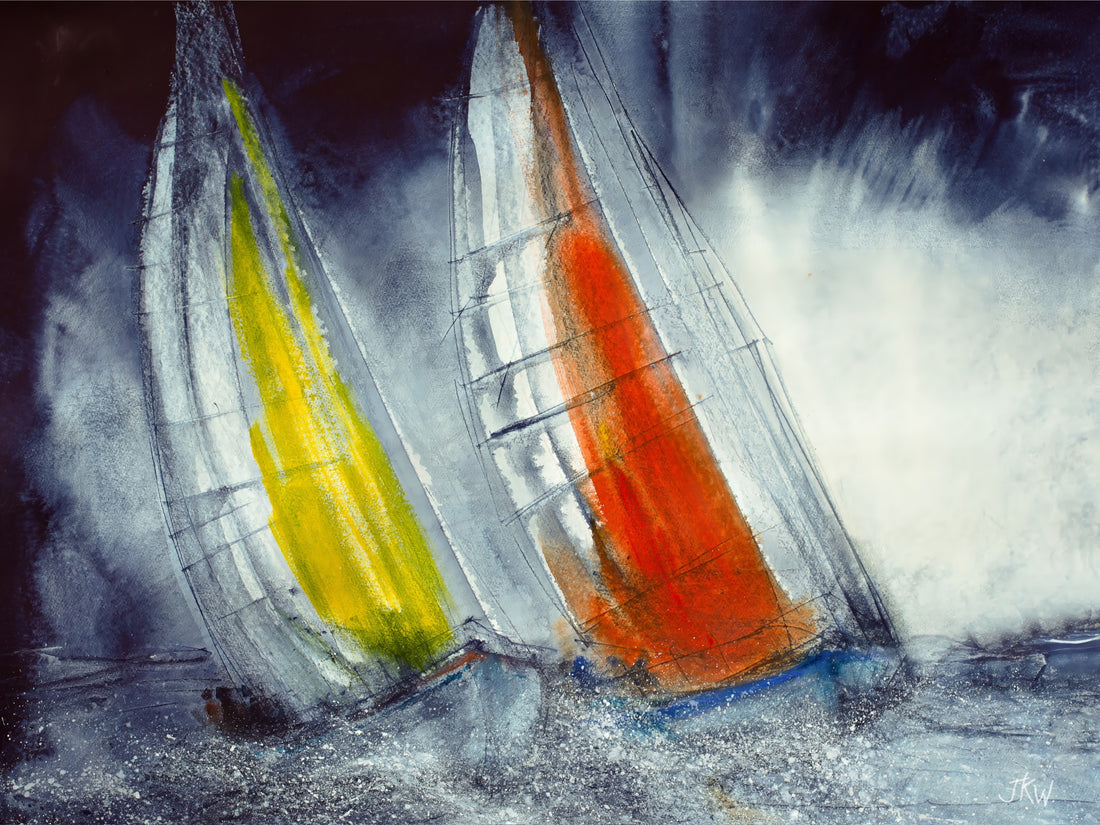 Two Sails | Canvas Print
