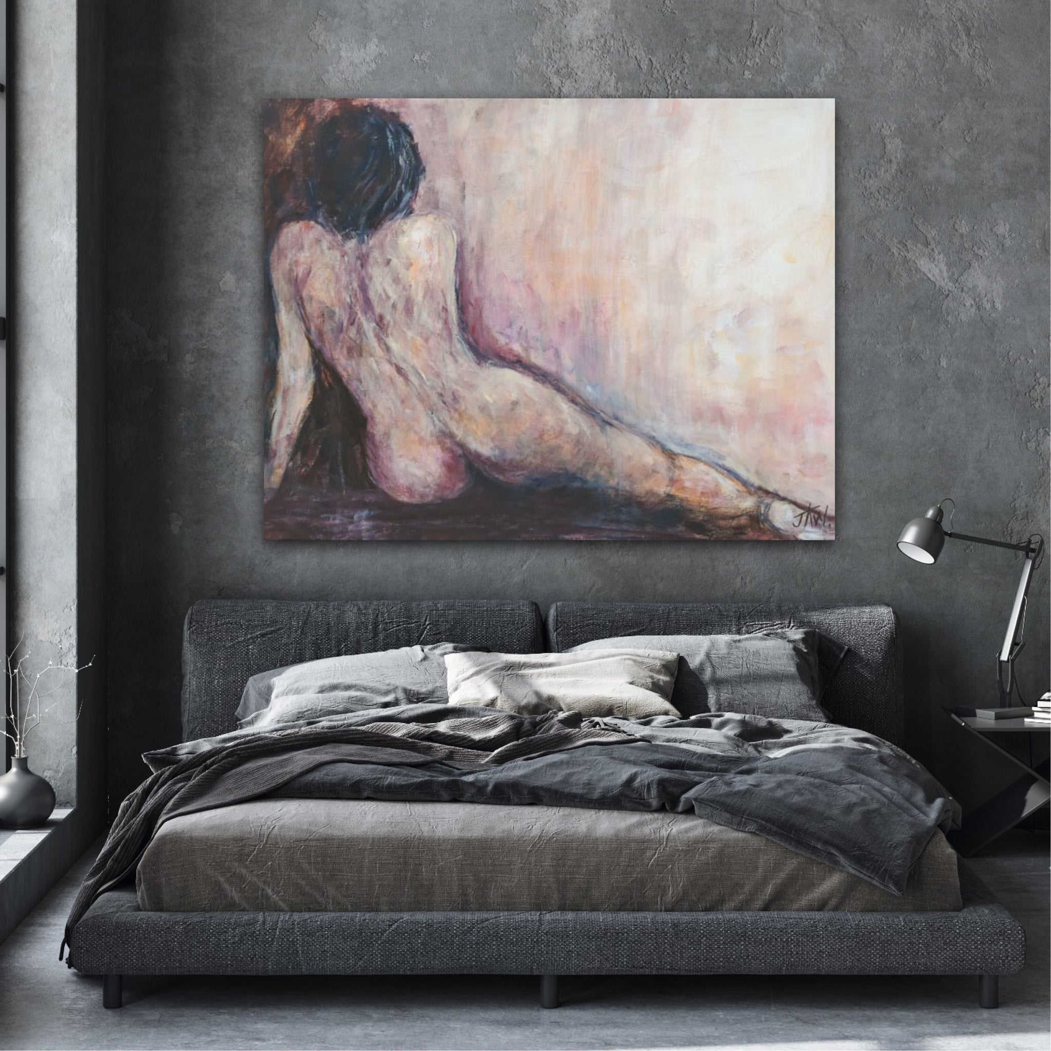 Reclining Nude | Canvas Print