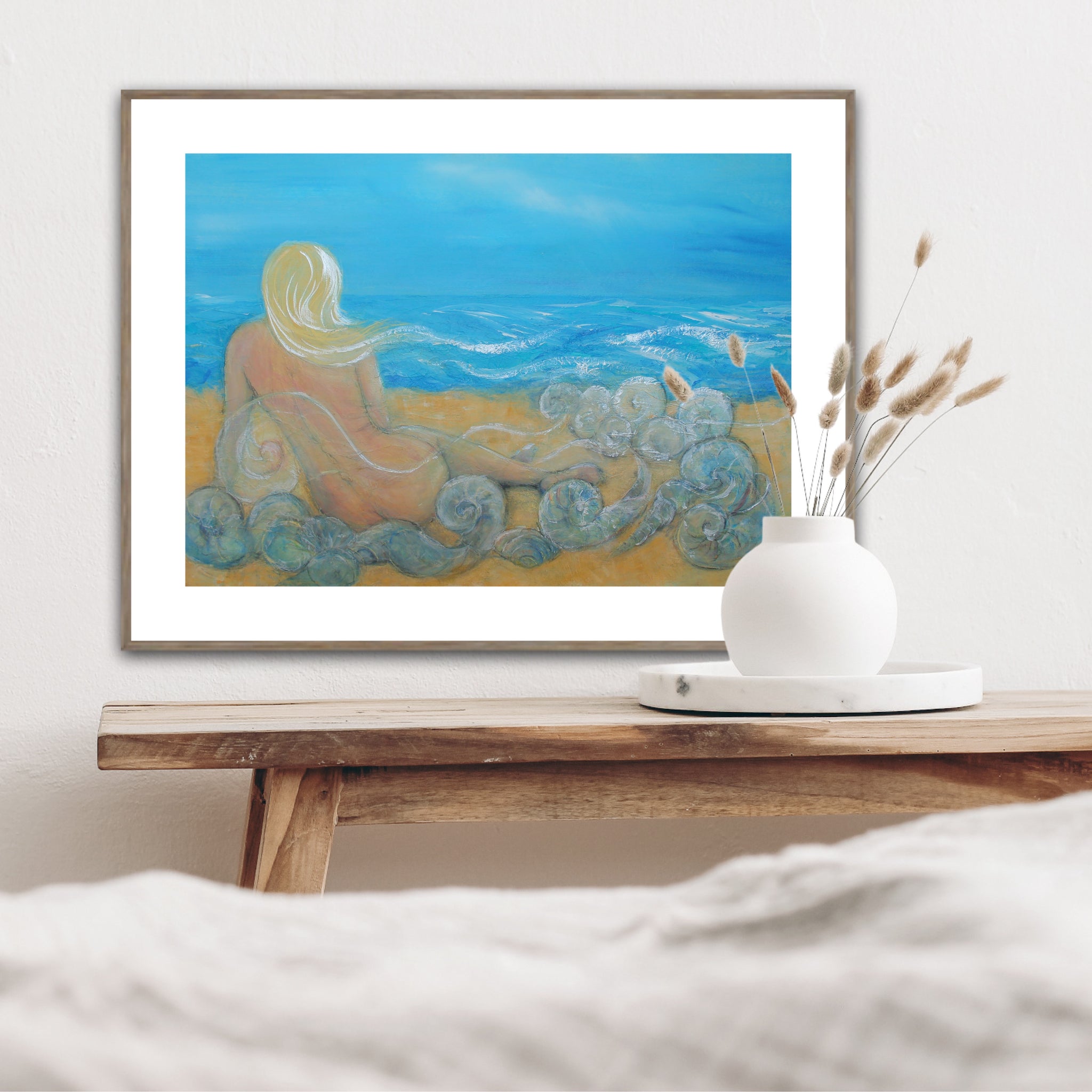 Seashell dreams | Paper Print