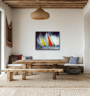 Two Sails | Canvas Print