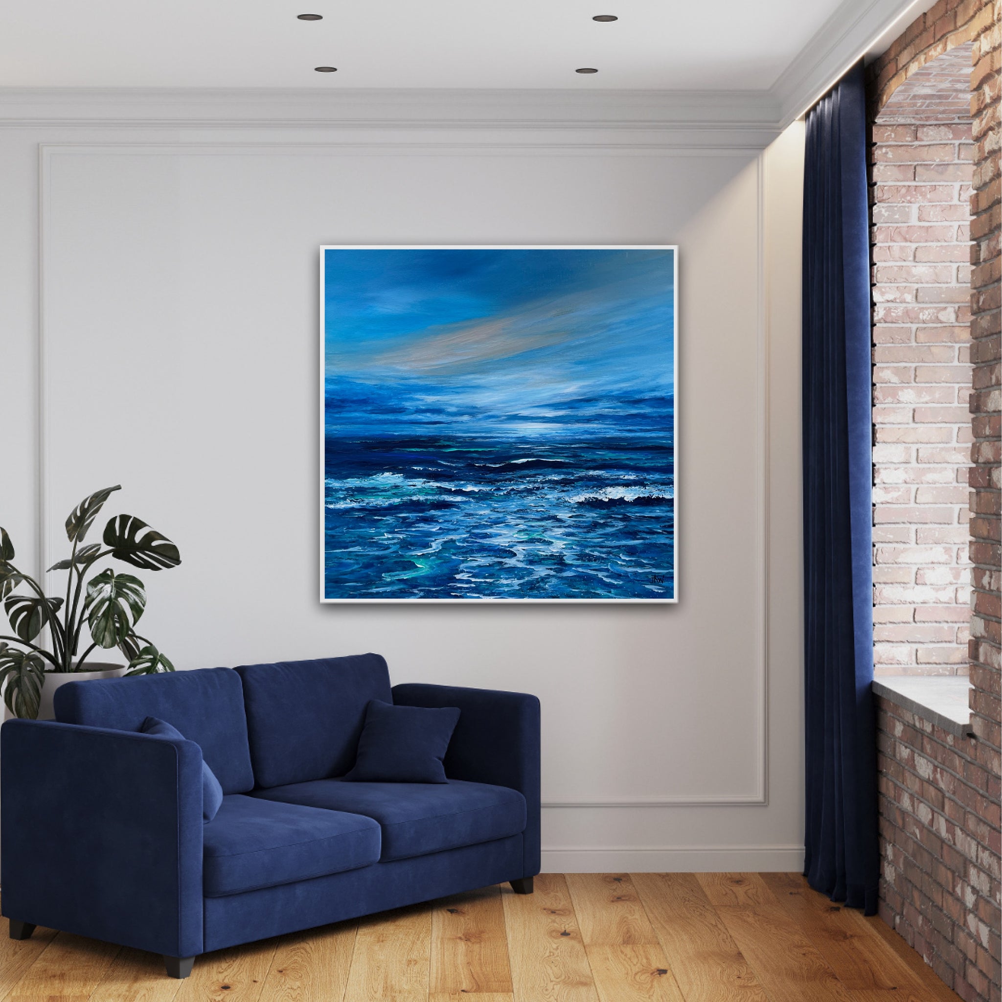Tide of quiet light | Canvas Print